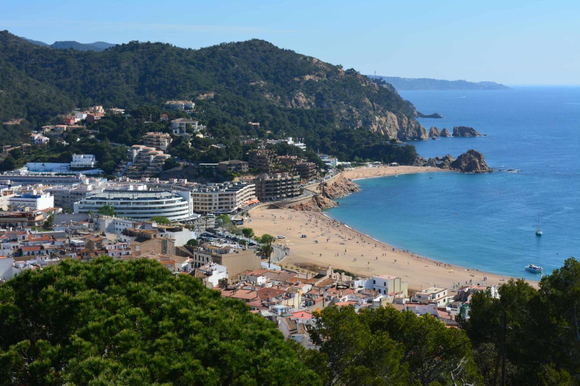 Apartamento Carabelasiente La Brisa Del Mar ตอสซาเดมาร์ ภายนอก รูปภาพ